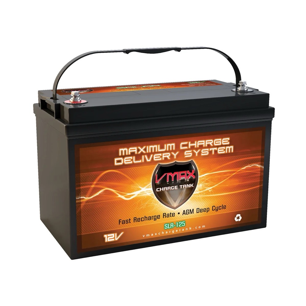 12V 125Ah AGM Deep Cycle Battery