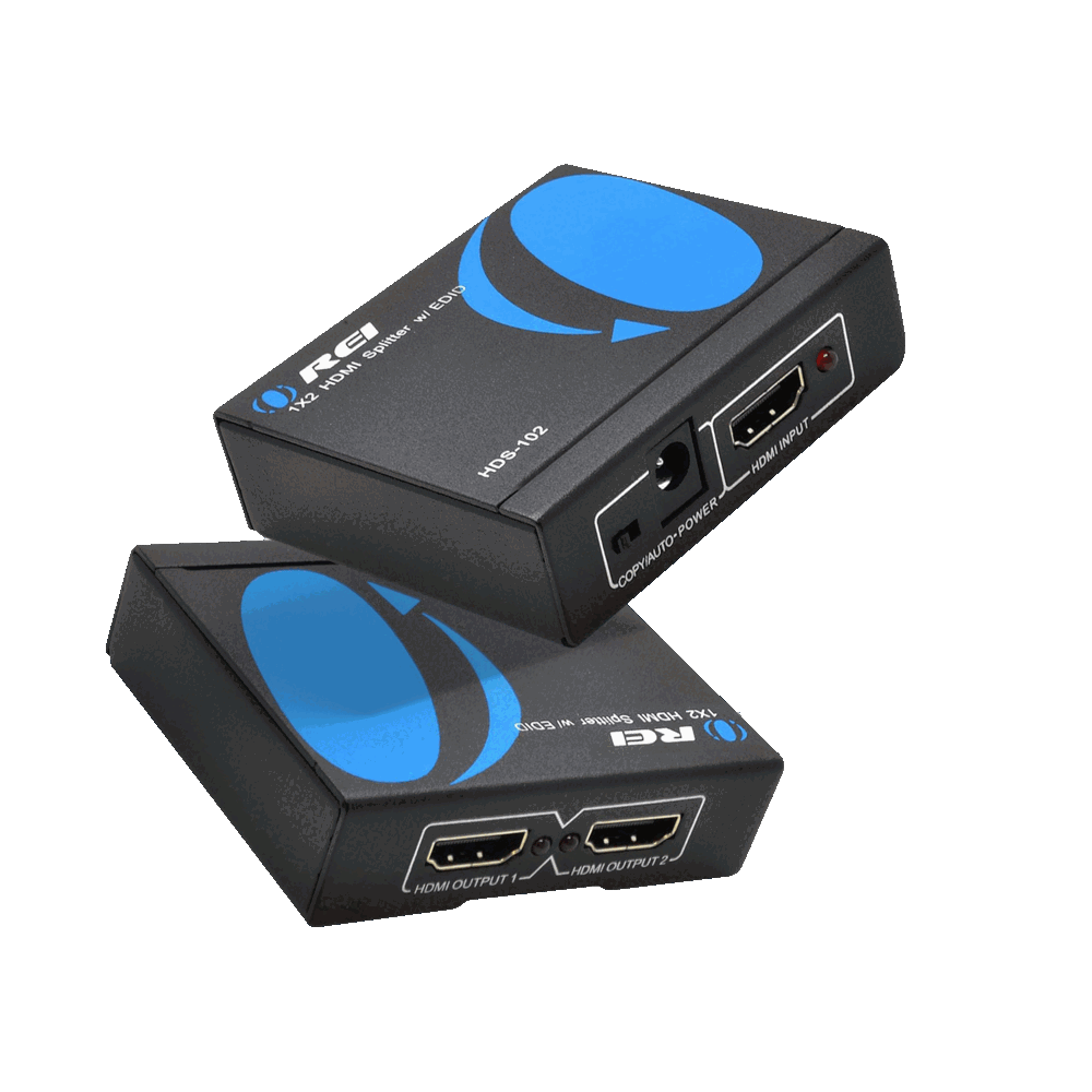 OREI 1x2 HDMI Splitter (powered)